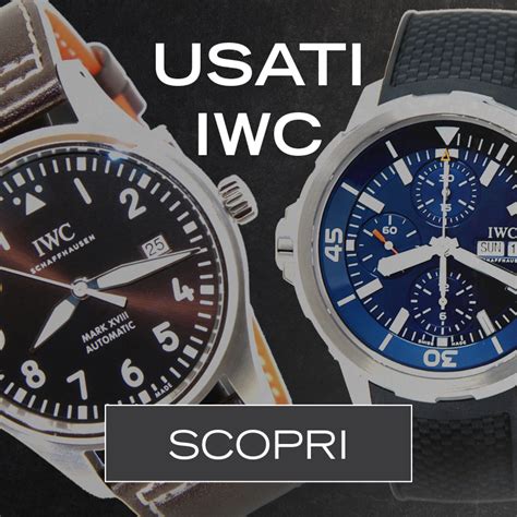 prezzi orologi usati iwc|Used IWC Watches .